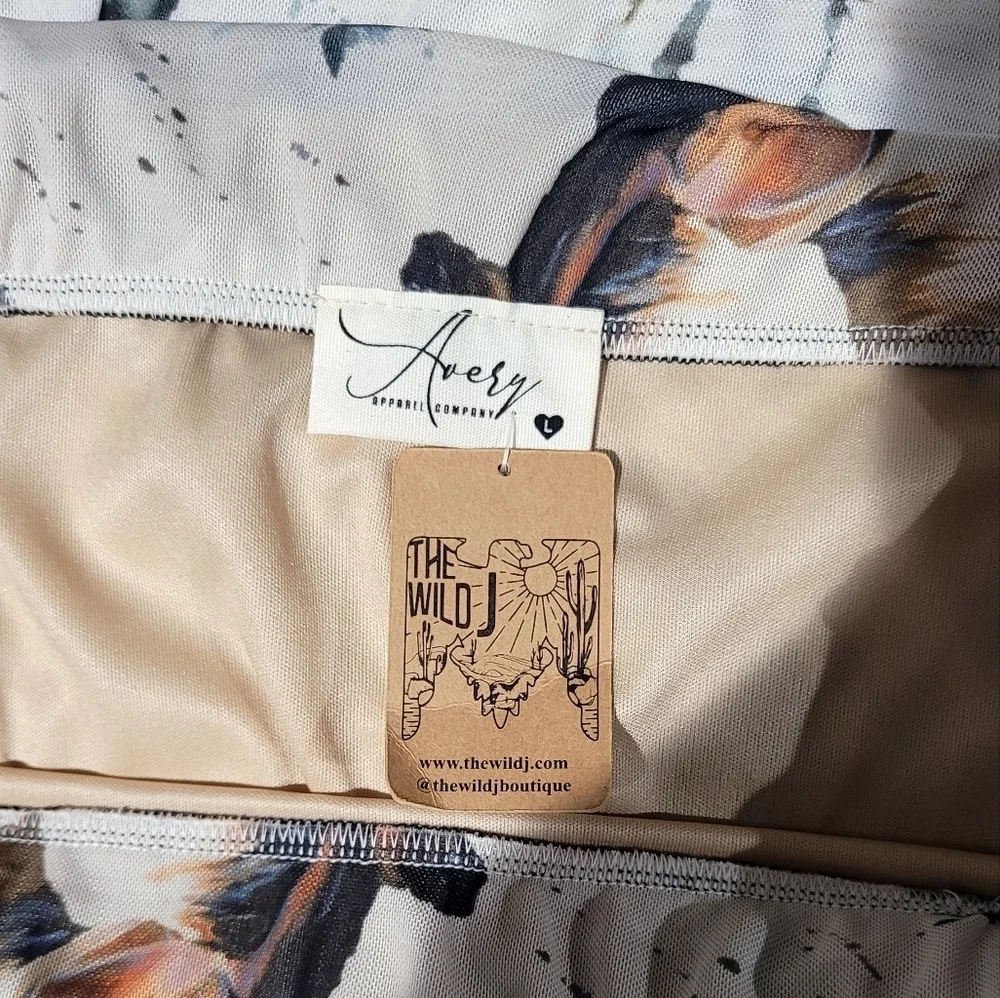The Mustang Sheer Maxi Skirt Large